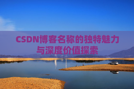 CSDN博客名称的独特魅力与深度价值探索
